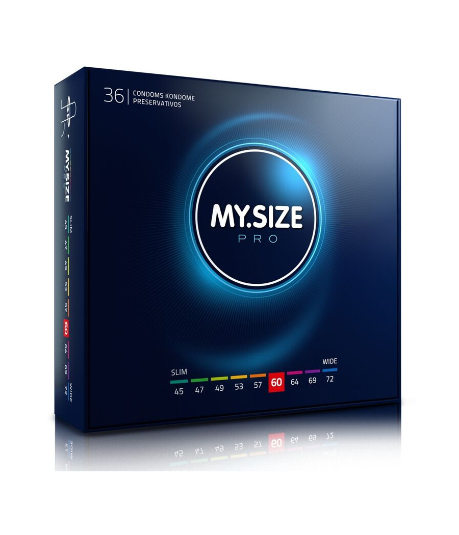 MY SIZE - PRO CONDOMS 60 MM 36 UNITS