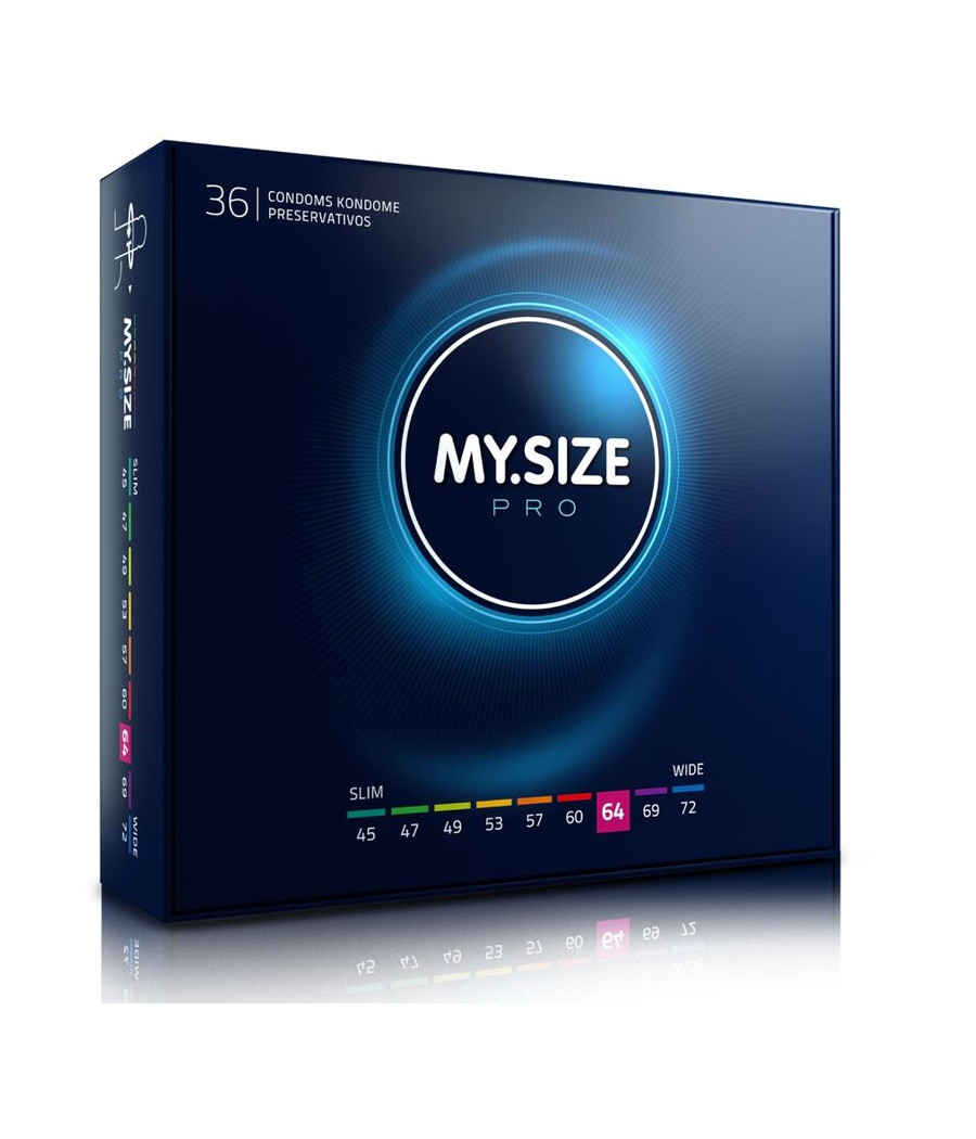 MY SIZE - PRO PRÉSERVATIFS 64 MM 36 UNITÉS