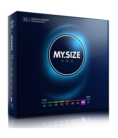 MY SIZE - PRO PRESERVATIVI 69 MM 36 UNIT
