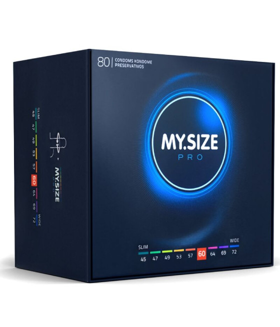 MY SIZE - PRO CONDOMS 60 MM 80 UNITS