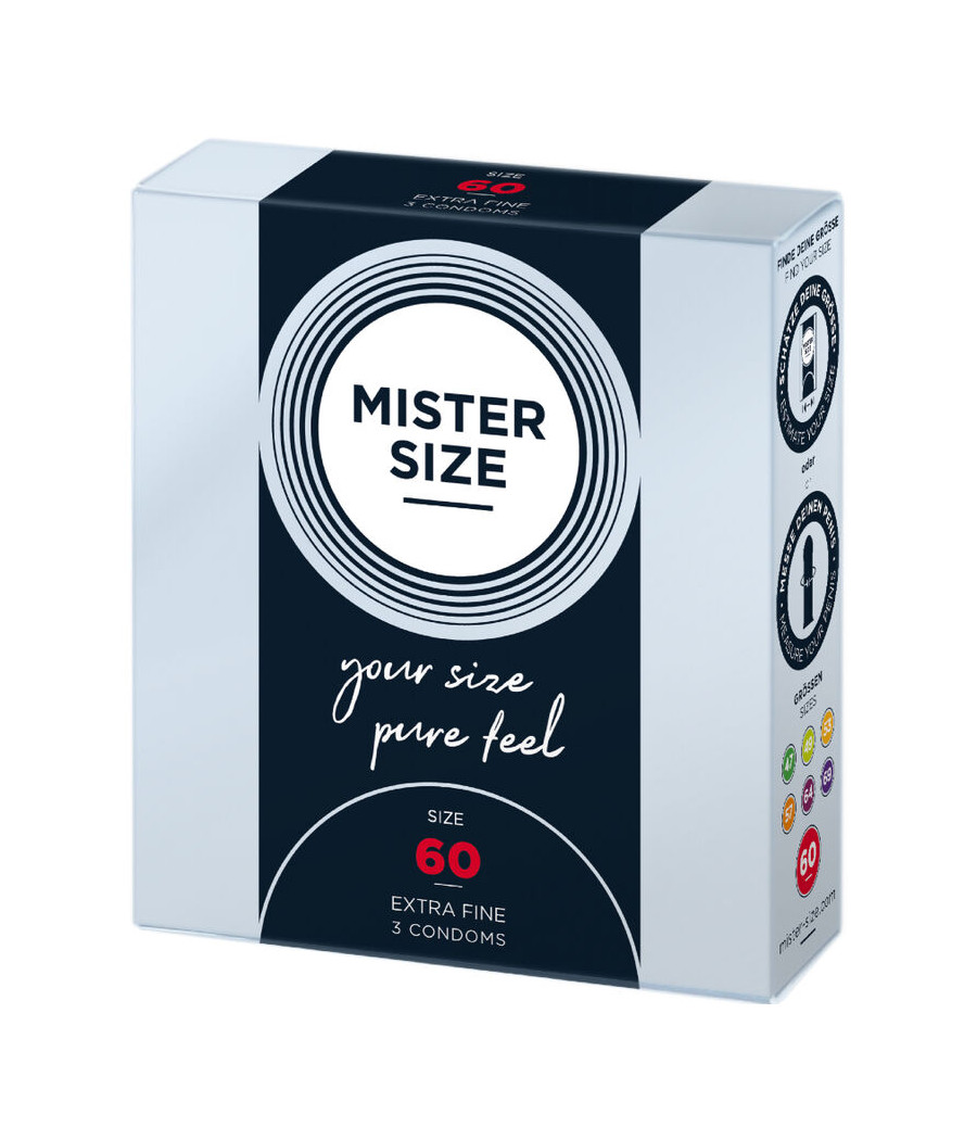 MISTER SIZE - PRESERVATIVO TAGLIA XL 60 MM (3 UNITÀ)