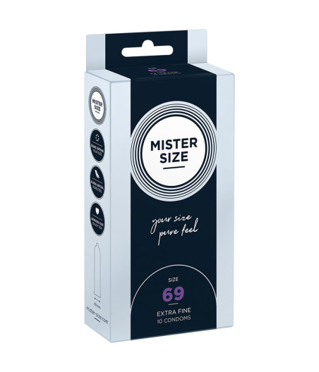 MISTER SIZE - PRESERVATIVI TAGLIA XXXL 69 MM (10 UNITÀ)