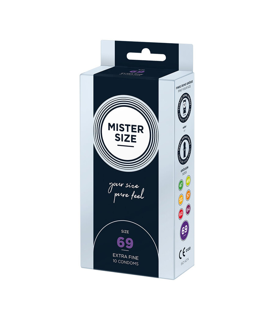 MISTER SIZE - PRESERVATIVI TAGLIA XXXL 69 MM (10 UNITÀ)