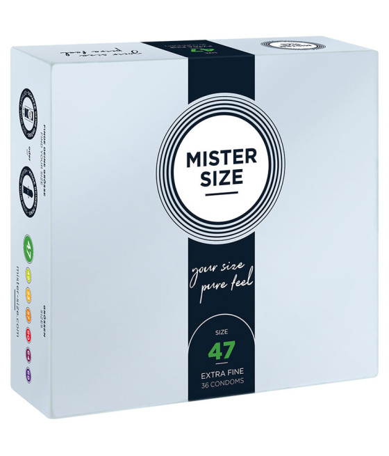 MISTER SIZE - PRESERVATIVI TAGLIA XS 47 MM (36 UNITÀ)