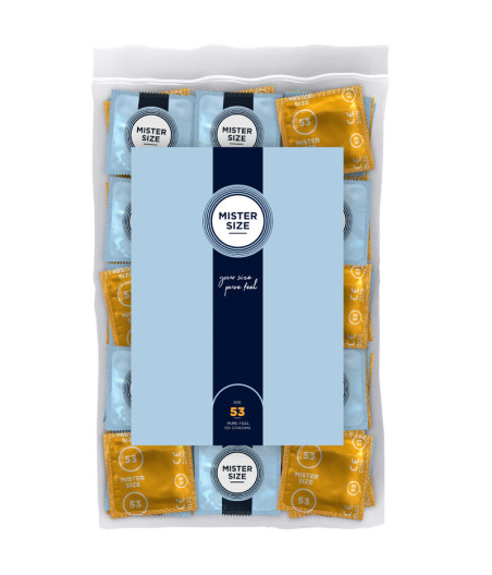 MISTER SIZE - PRESERVATIVO TAGLIA M 53 MM (100 UNITÀ)