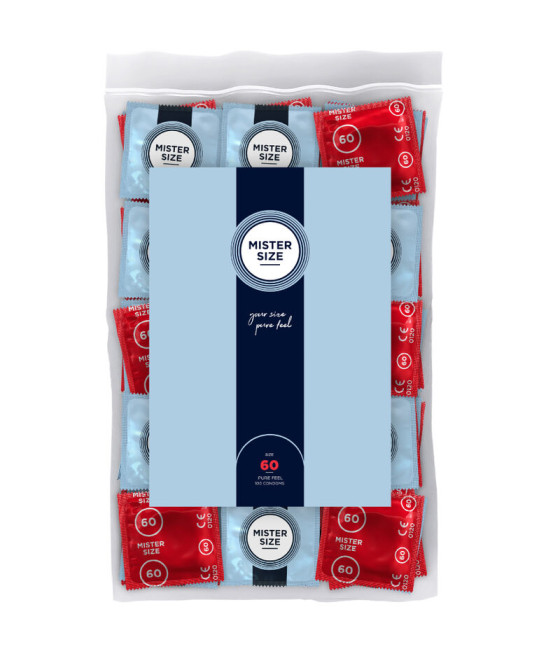 MISTER SIZE - PRESERVATIVO TAGLIA XL 60 MM (100 UNITÀ)