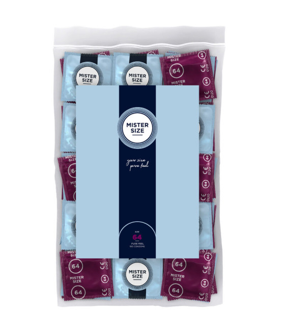 MISTER SIZE - CONDOMS SIZE XXL 64 MM (100 UNITS)