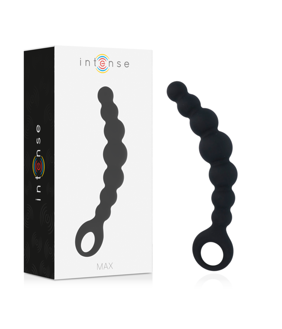 INTENSE - ANAL BEADS MAX BLACK
