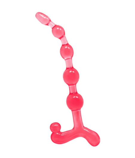 BAILE - SFERE ANAL ROSSE FLESSIBILI TWIST
