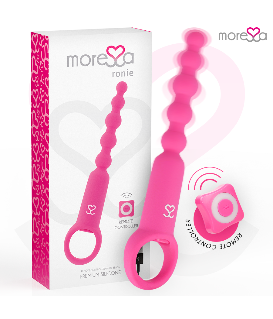 MORESSA - RONIE REMOTE CONTROL PIACERE ANALE ROSA