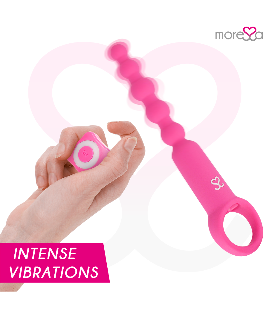 MORESSA - RONIE REMOTE CONTROL ANAL PLEASURE PINK