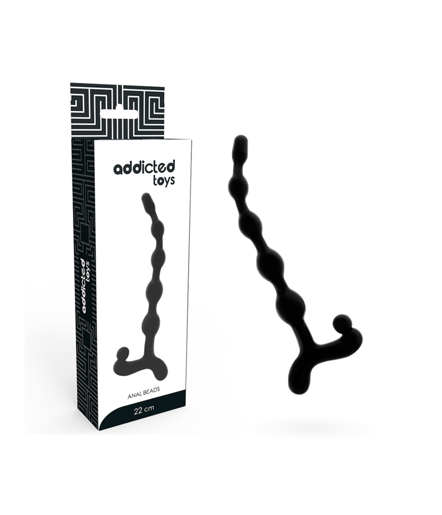 ADDICTED TOYS - SFERE ANAL 22 CM NERO