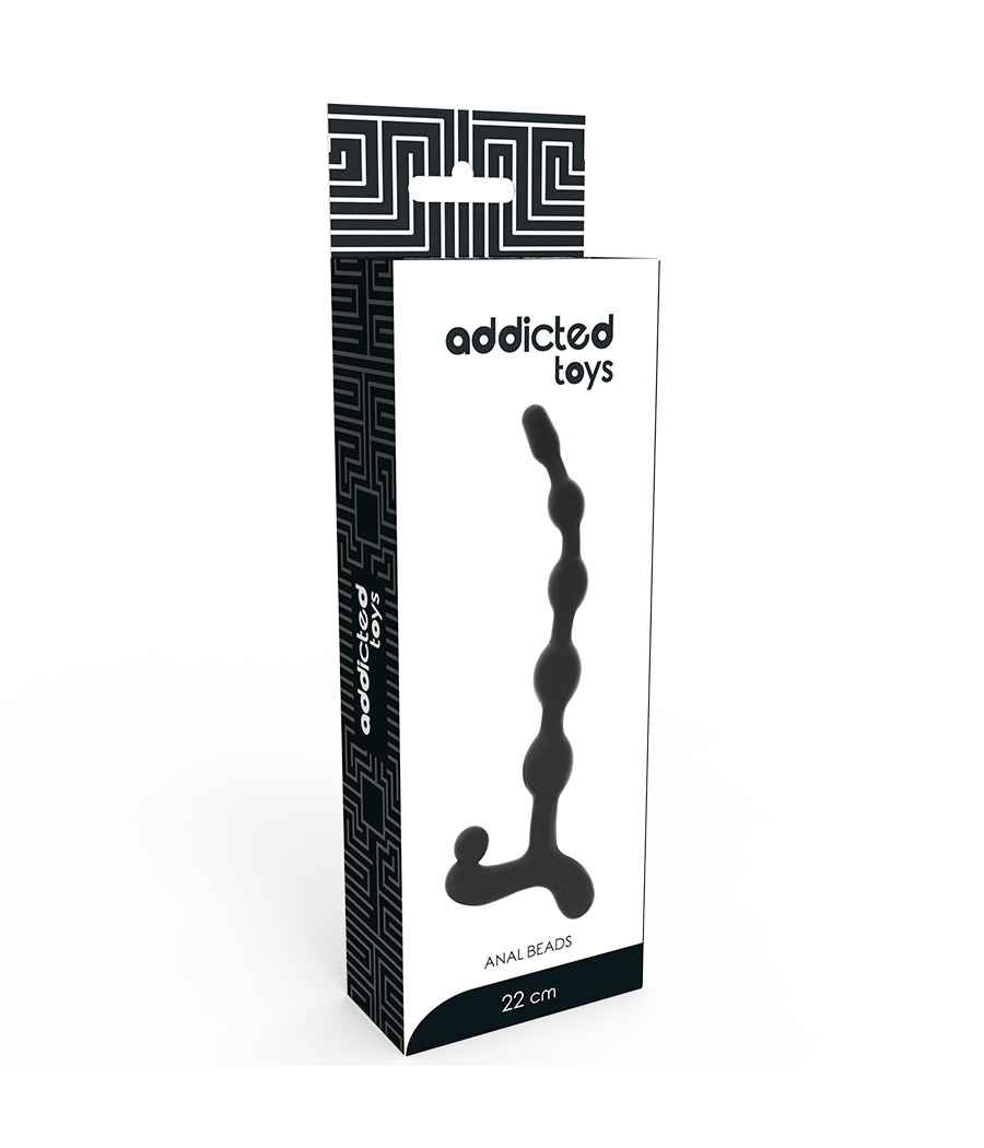 ADDICTED TOYS - BOLAS ANALES 22 CM NEGRO