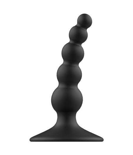 ADDICTED TOYS - PLUG SEXUAL ANAL 10 CM PRETO