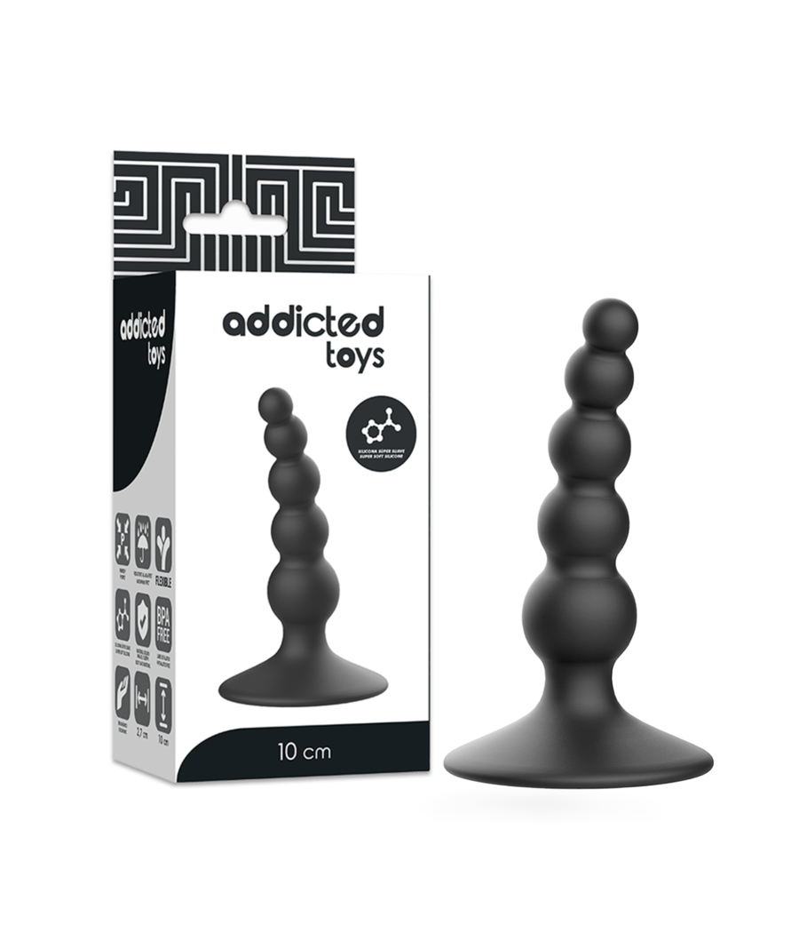ADDICTED TOYS - PLUG SESSUALE ANALE 10 CM NERO