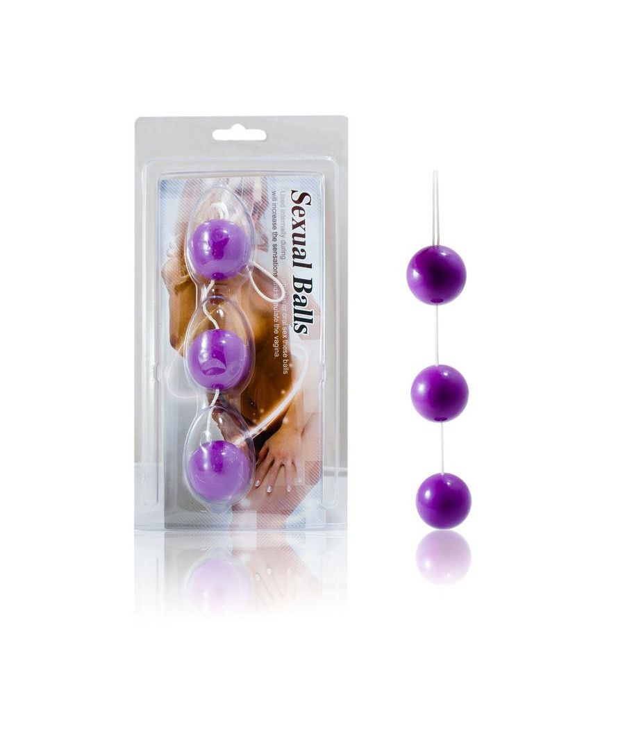 BAILE - TIRA BOLAS ANALES LILAS ABS