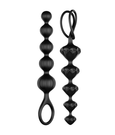 SATISFYER - LOVE BEADS BLACK