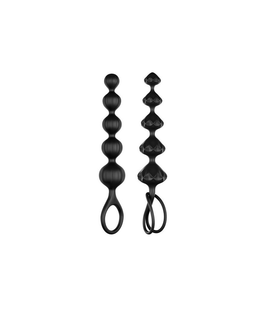 SATISFYER - LOVE BEADS NEGRO