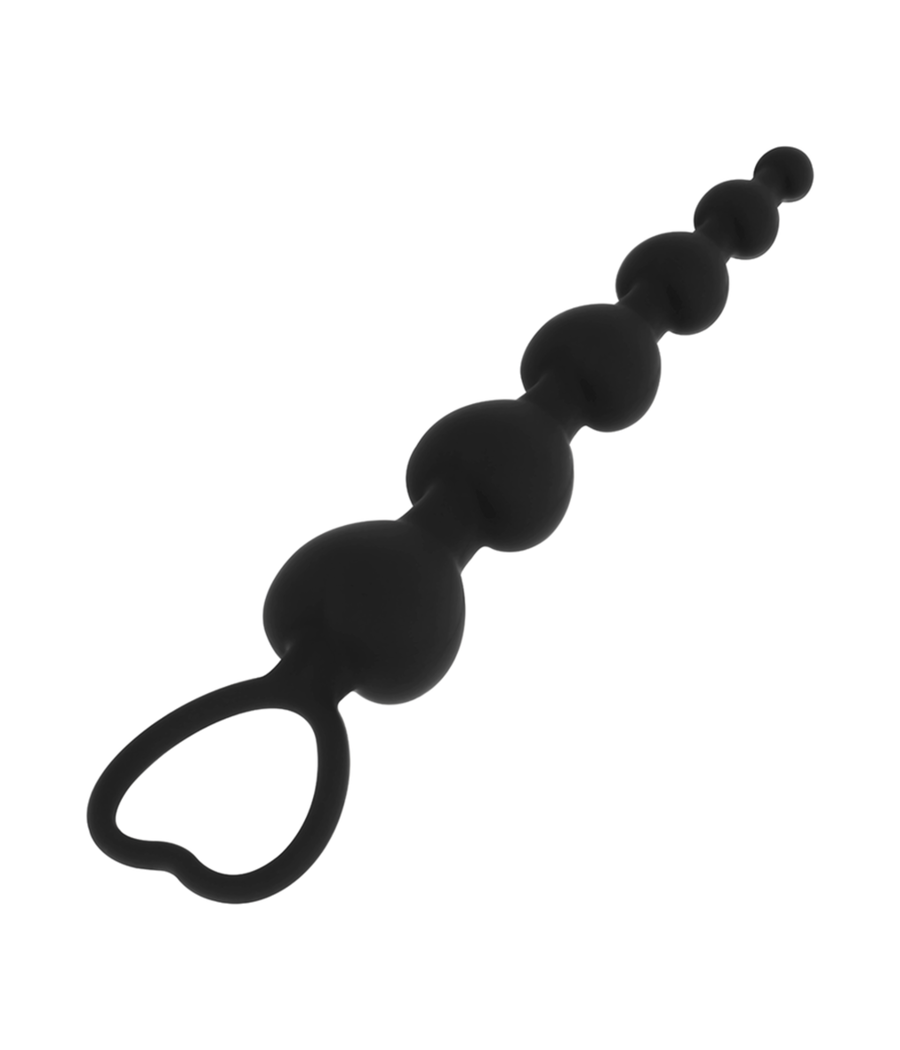 BLACK&SILVER - MILA ANALE CATENA DI CUORI 18 CM