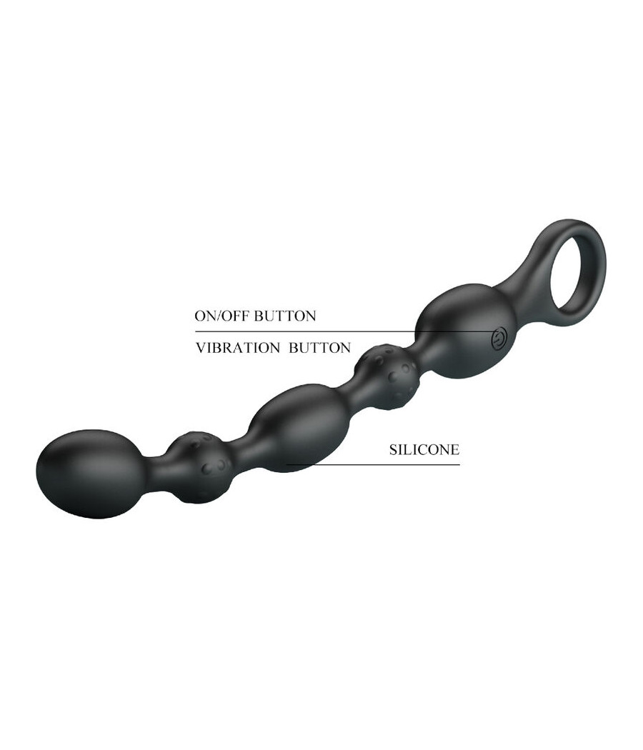 PRETTY LOVE - VAN ANAL BALLS 10 VIBRATIONEN WIEDERAUFLADBARES SILIKON