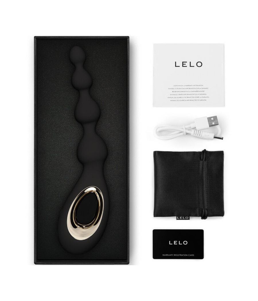LELO - SORAYA BEADS MASAJEADOR ANAL NEGRO