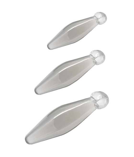 TOYJOY - ANAL PLAY 3-PIECE TRANSPARENT FINGER RIMMER