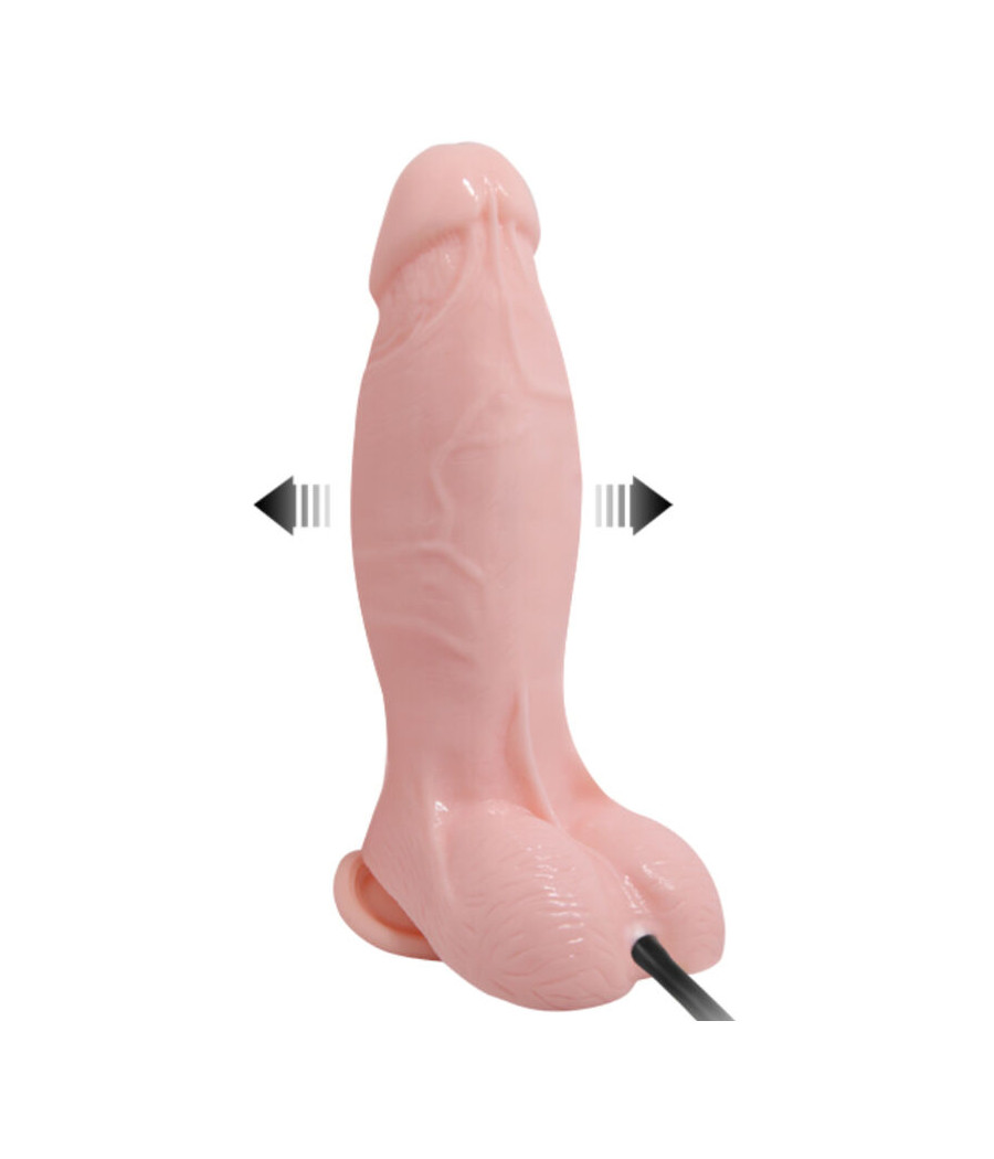 BAILE - INFLATABLE DILDO II HINCHABLE REALÍSTICO CON VENTOSA 15 CM