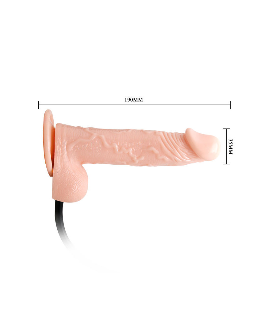 BAILE - DILDO REALÍSTICO VIBRADOR E INFLABLE