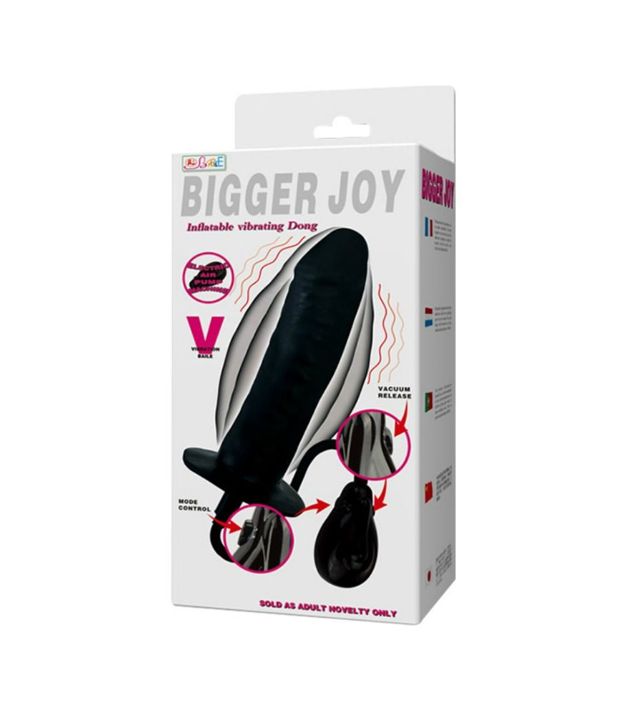 BAILE - GODE GONFLABLE BIGGER JOY AVEC VIBRATION 16 CM