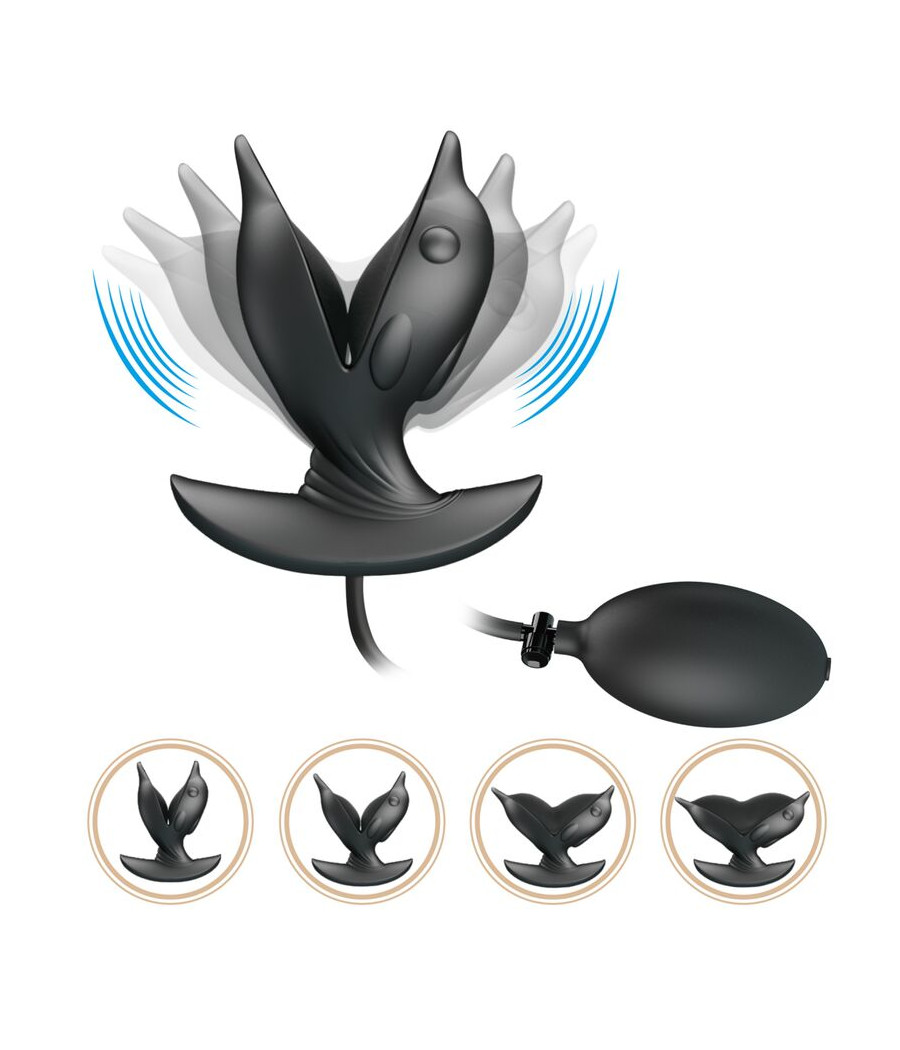 PRETTY LOVE - PLUG ANALE DELFIN GONFIABILE E RICARICABILE