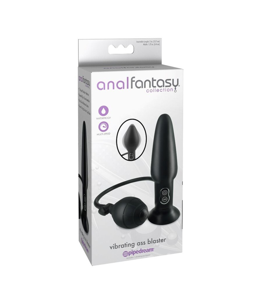ANAL FANTASY - VIBRATEUR GONFLABLE PLUG