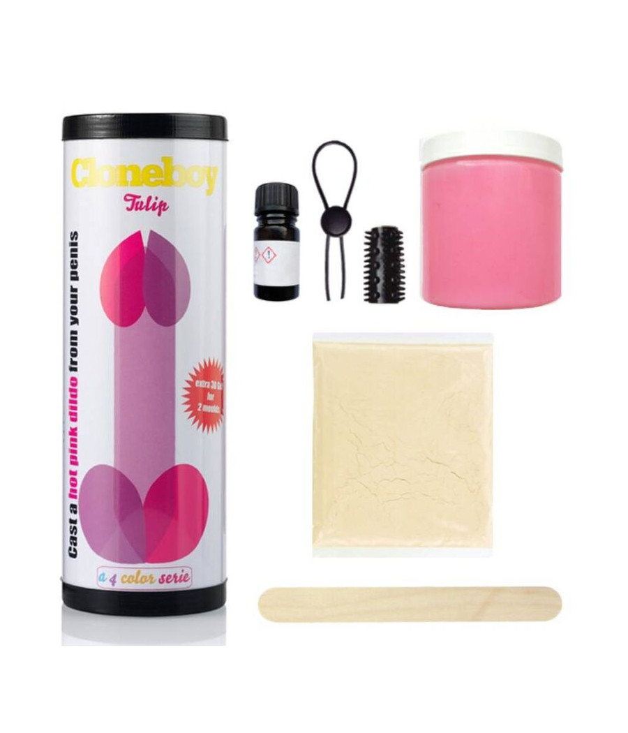 CLONEBOY - DILDO TULIP INTENSE PINK