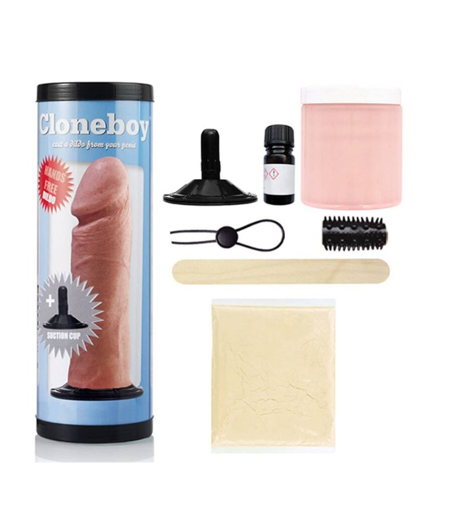 CLONEBOY - DILDO & SUCTION CAP PINK