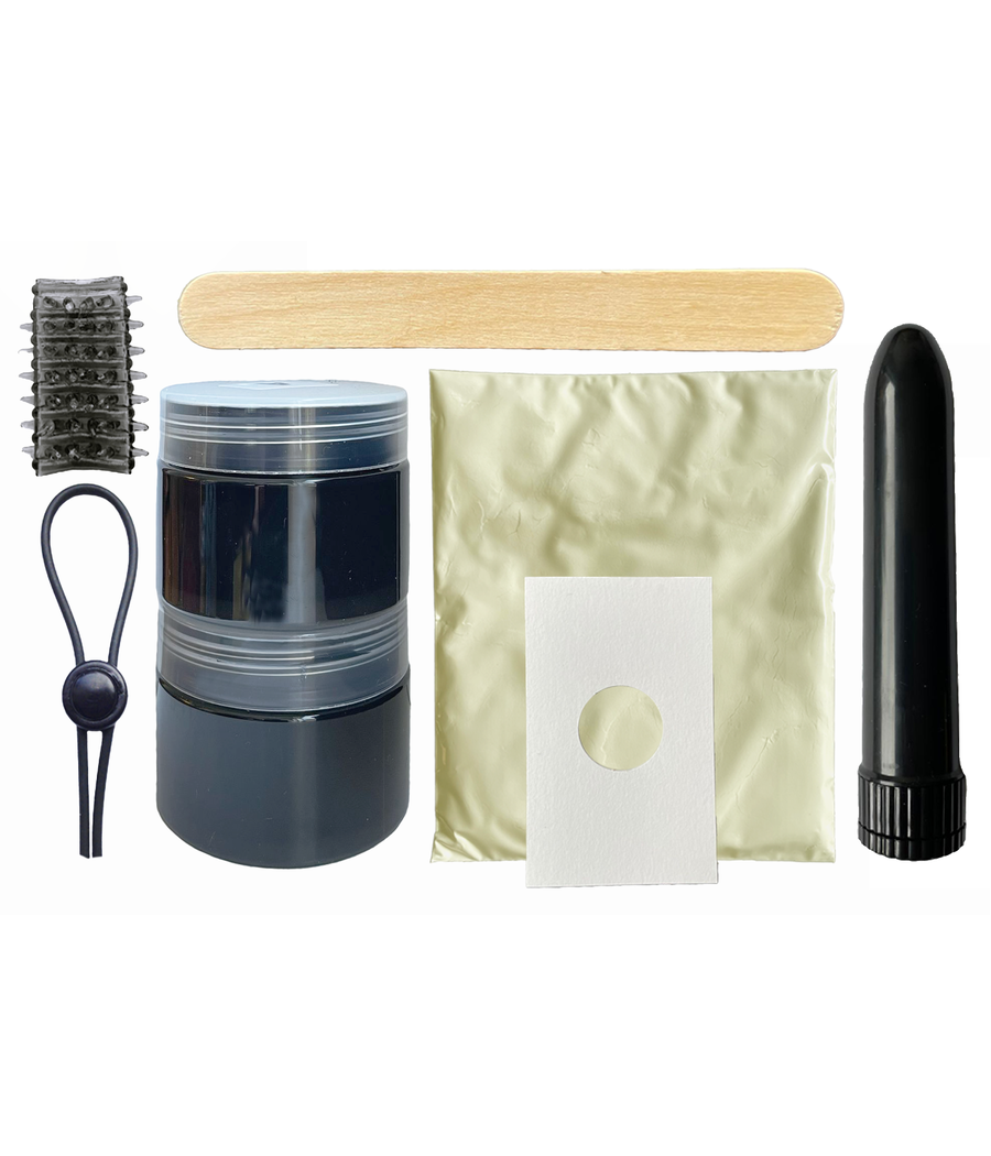 CLONEBOY - KIT PENIS CLONER WITH VIBRATION BLACK