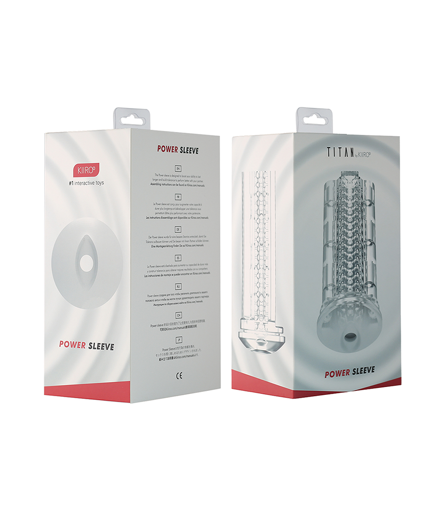 KIIROO - TITAN FUNDA MASTURBADOR POWER + RENDIMIENTO