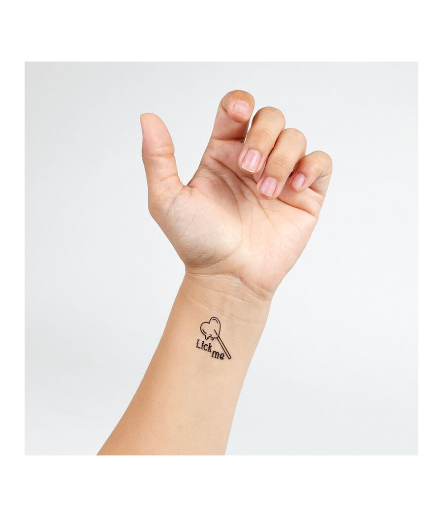 SECRET PLAY - CONJUNTO DE 10 TATUAGENS TEMPORRIAS DA COLEO DE DOCES