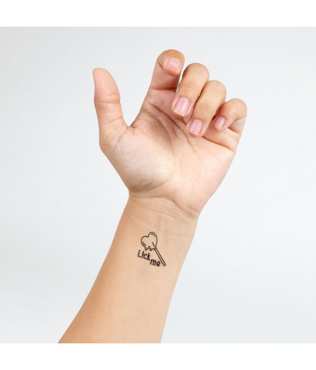 SECRET PLAY - SET DI 10 TATUAGGI TEMPORANEI DELLA COLLEZIONE CANDY