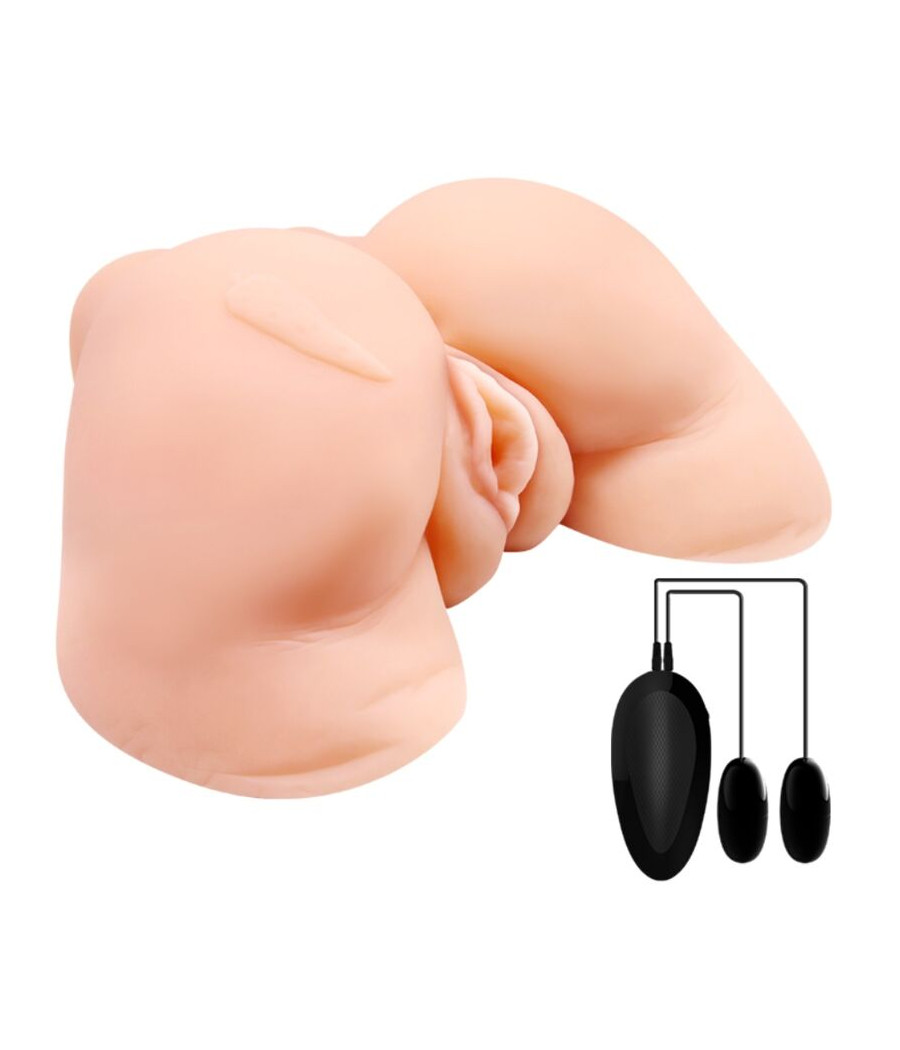CRAZY BULL - VAGINA AND ANUS WITH REALISTIC MESH WITH VIBRATION