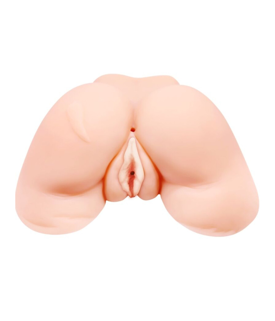 CRAZY BULL - VAGINA E NUS COM MALHA REALÍSTICA COM VIBRAO
