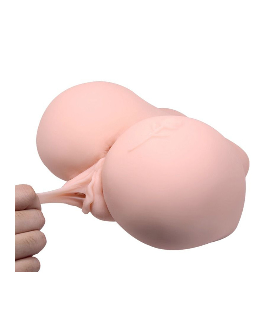 CRAZY BULL - VAGINA E NUS COM TATUAGEM REALÍSTICA COM VIBRAO