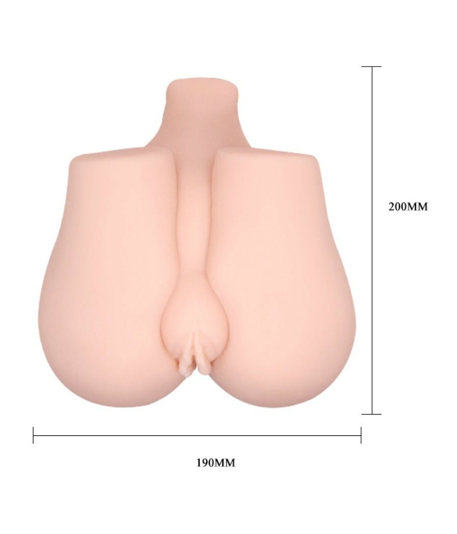 CRAZY BULL - VAGINA Y ANO REALÍSTICOS CON VIBRACIÓN POSICIÓN 3