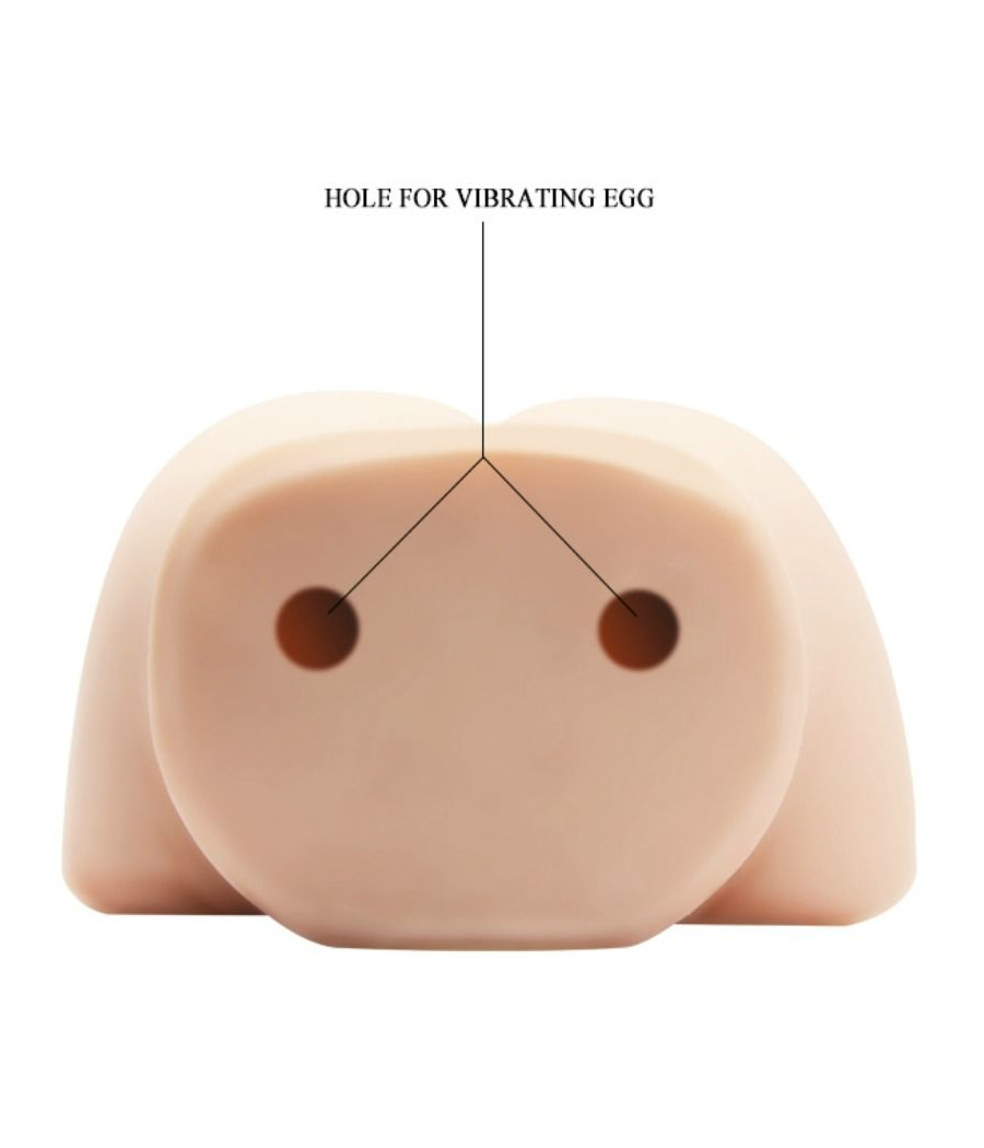 CRAZY BULL - REALISTISCHE VAGINA UND ANUS MIT VIBRATIONSPOSITION 4