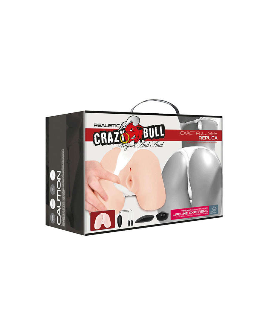 CRAZY BULL - VAGINA E NUS REALISTAS COM POSIO DE VIBRAO 5