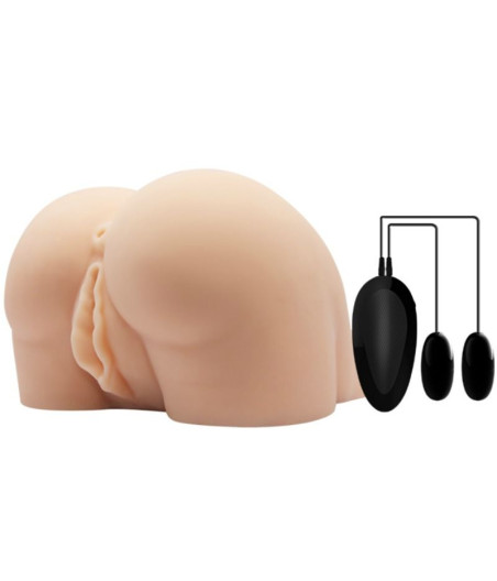 CRAZY BULL - VAGINA Y ANO REALÍSTICOS CON VIBRACIÓN POSICIÓN 8