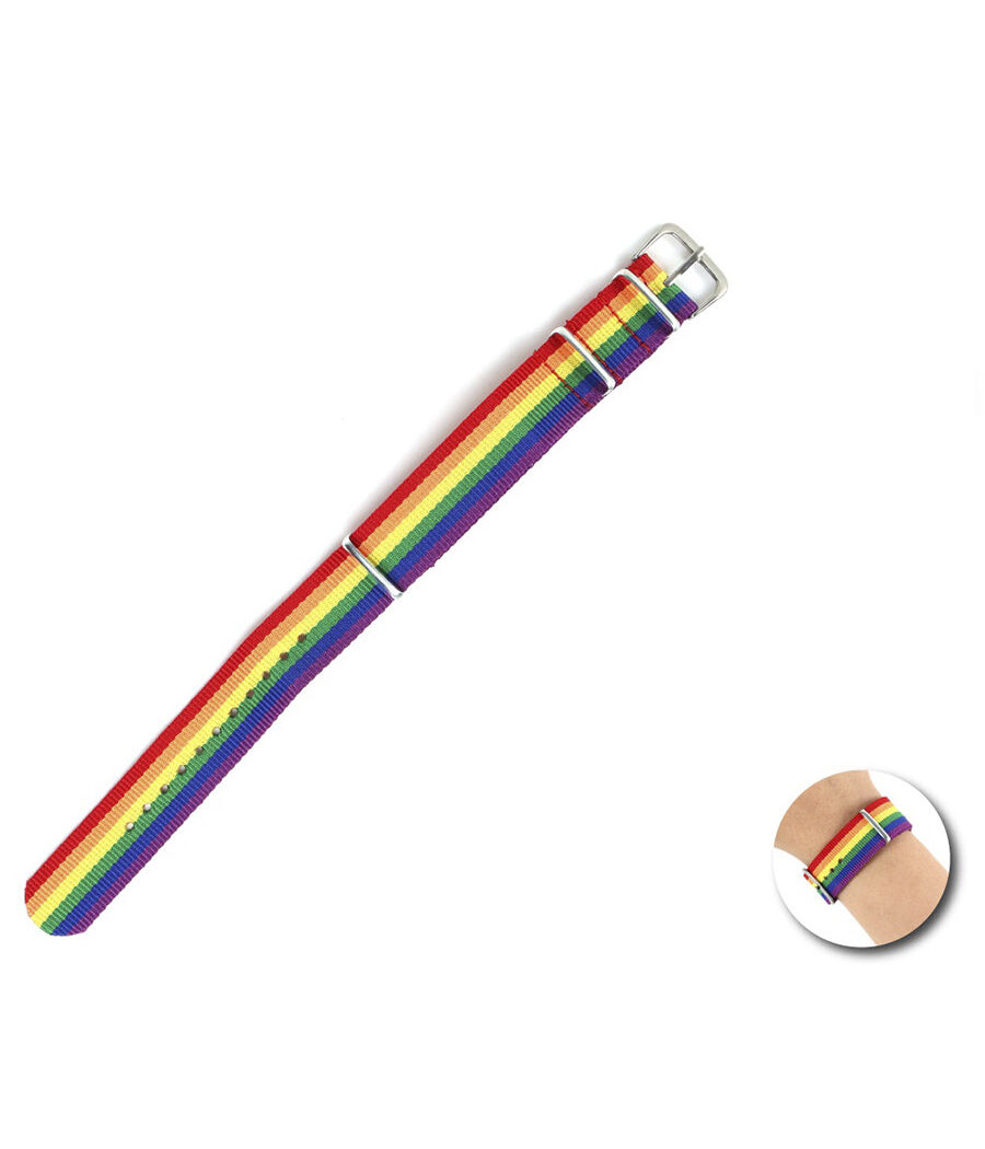 PRIDE - PULSERA BANDERA ARCOÍRIS