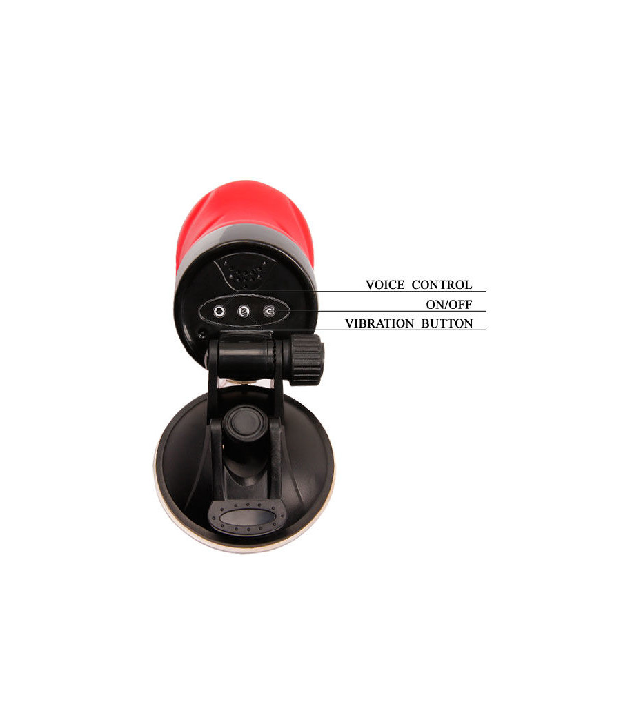 CRAZY BULL - VAGINA WITH VOICE MASTURBATOR BASE