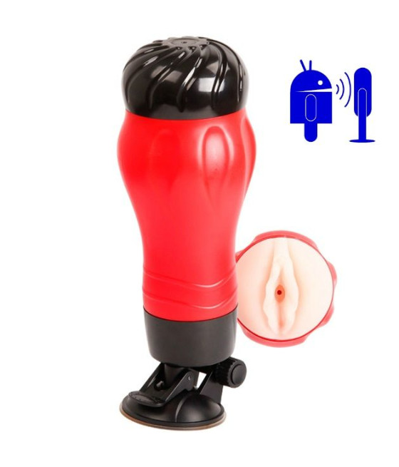 CRAZY BULL - FLORA VAGINA COM BASE MASTURBADOR DE VOZ