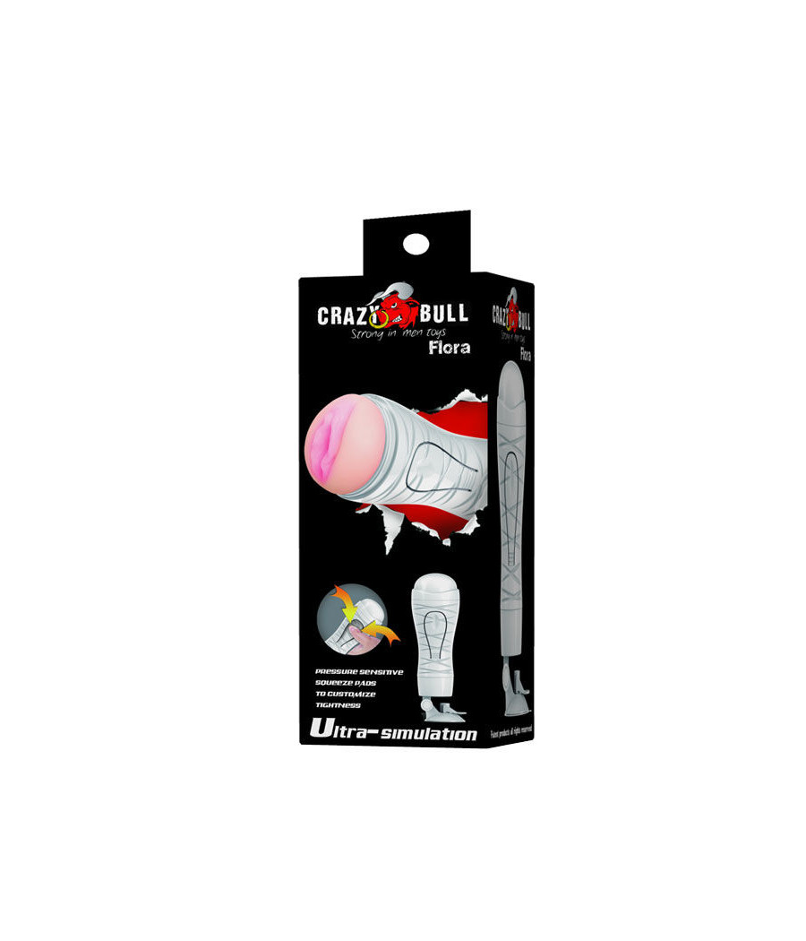 CRAZY BULL - FLORA VAGINA COM BASE MASTURBADOR