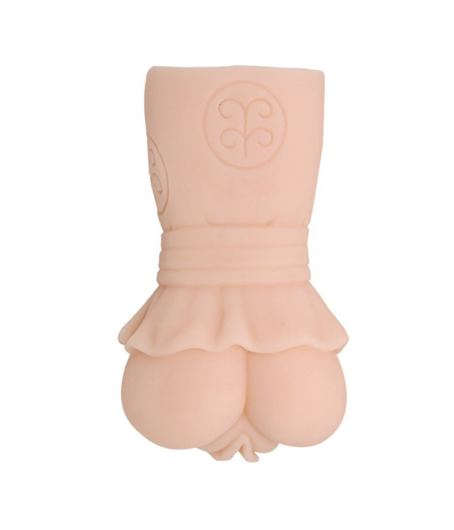 CRAZY BULL - MASTURBADOR DE VAGINA DE PELE DE GUA COM BALAS VIBRANTES