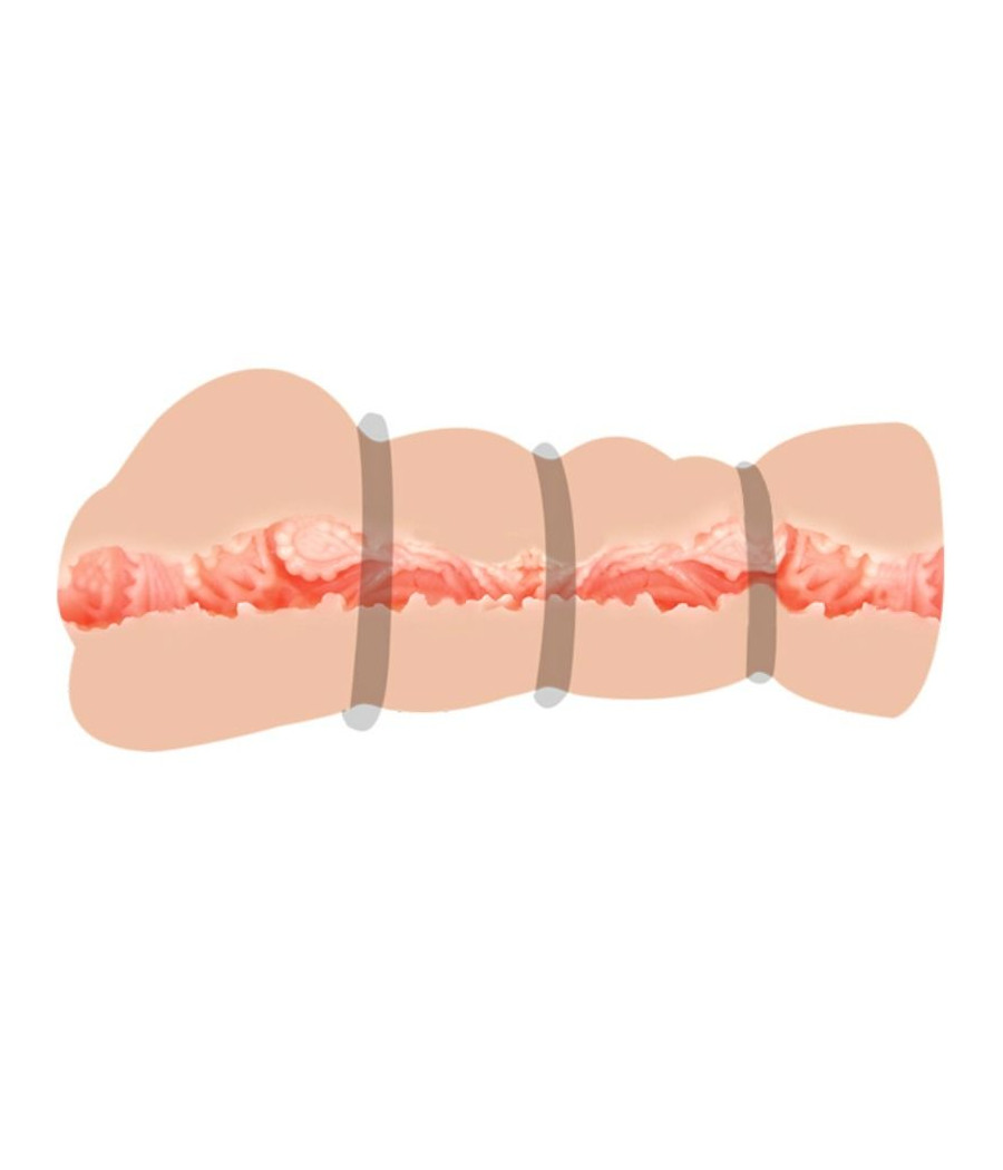 CRAZY BULL - VAGINA MASTURBATOR MIT RINGEN